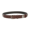thumbnail image 3 of Kids 1" Snap On Punk Rock Studded Leather Belt, 3 of 6