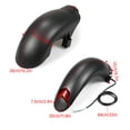 thumbnail image 3 of Tignapoo Kugoo M4 10-Inch Scooter Mudguards - Front and Rear Fenders Available, Lightweight Plastic Design for Enhanced Protection and Style, 3 of 6