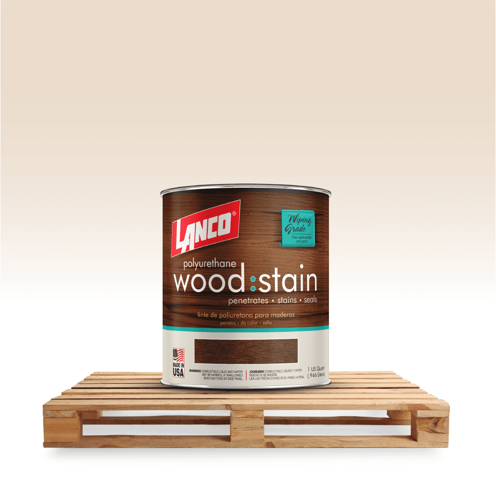 Lanco Wood Stain Mahogany Finish, 1Quart