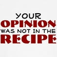 thumbnail image 3 of CafePress - Your Opinion Was Not In The Recipe Baseball Jersey - Kids Cotton Baseball Jersey, 3/4 Sleeve Shirt, 3 of 4