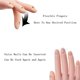 thumbnail image 3 of Mano de práctica para uñas acrílicas, mano falsa para práctica de uñas, mano de maniquí flexible y flexible, juego de 2, práctica de entrenamiento de arte de uñas Xemadio WRLF-594, 3 of 5