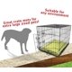thumbnail image 4 of Alfombrilla Para Cama Para Perros Villa Green Apple Crate De 48 "" De Majestic Pet Products, 4 of 5