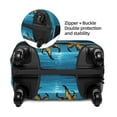 thumbnail image 4 of Fotbe Night Sky Forest Bald Eagle Luggage Cover Protector,Suitcase Protector,Scratch and Dirt Resistant,Fits 18-32 Inch Luggage-Large, 4 of 9