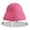 Pink, variant on Pemberly Row Low Profile Vinyl Upholstered Ball Chair in Sour Apple