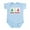 Sky Blue, variant on CafePress - Buon Natale Infant Bodysuit - Baby Light Bodysuit, Size Newborn - 24 Months