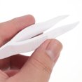 thumbnail image 4 of Miangastore 1pc Oversized Lenses Tweezers Clamp Forceps with Box Case for Travel Home Use (White), 4 of 9