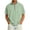 Mint Green, variant on Zimjoy 1/4 Zipper T Shirts for Men Summer Big and Tall Short Sleeve Tshirts Stand Collar Casual Golf Polo Basic Shirts, Black L