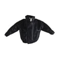 thumbnail image 1 of Chaqueta de piel sintética para figuras a escala 1/12, decoración de disfraces, cosplay, clásica Negro, 1 of 9
