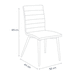 thumbnail image 4 of SILLA EDY TELA GRIS METAL/MADERA, 4 of 5