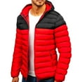 thumbnail image 4 of Jinhomg Warm Winter Jackets for Men Lightweight Hooded Puffer Jacket Warm Down Coat Outerwear for Cold Weather with Pockets Black,S, 4 of 6