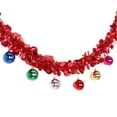 thumbnail image 2 of Ruban Arbre de Noël Ruban Filaire Ruban de Noël Ruban pour Couronnes Décorations d'Arbre Guirlande de Ruban, Style Rond Rouge, 2 of 6