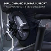 Sihoo S300 Ergonomic Desk Chair with Adjustable Lumbar, 6D Auto-Adjustable Armrests, High-Back Swivel Computer Chair for Adults, Black