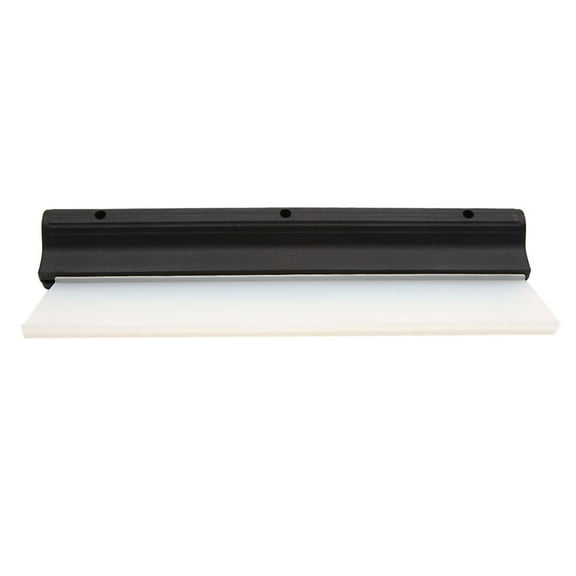 Unique Bargains Black Car Silicone Water Wiper Scraper Windshield Squeegee