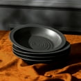 thumbnail image 5 of Stone Lain Orbit Modern Stoneware Dinnerware Set, Charcoal, 24-Piece, 5 of 6