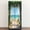 Color 2, variant on Self Adhesive Vinyl Refrigerator Wrap Set Tropical Beach Sailboat Nautical Palm Tree Sunset Cloud Sea Door Mural Removable Fridge Sticker Peel and Stick&nbsp;Full Door Cover Decal Kitchen Bar Decor
