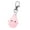 Pink, variant on Trendy Cartoon Lip Gloss Keychain Accessory Sturdy Silicone Cover For Cosmetic Organization And Styles Expression