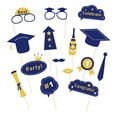 thumbnail image 4 of 19Pcs Graduation Photo Props Grad s Class of 2023 Party Supplies Props Selfie Photography Props Party Favors Style B, 4 of 8