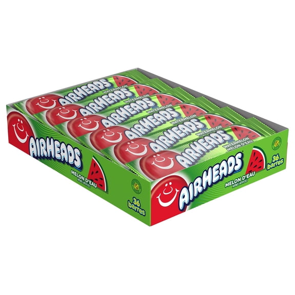 Airheads Watermelon, 0.55-Ounce Packages (Pack of 144)
