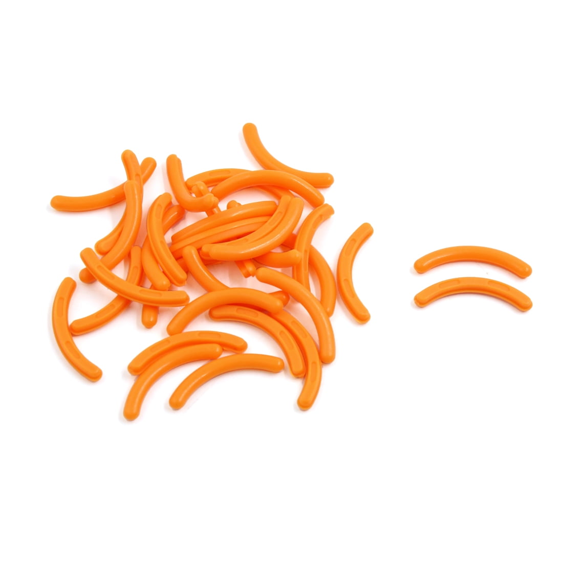 Unique Bargains 30 Pcs Soft Rubber Eyelash Curler Refill Replace Pads