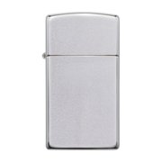 Zippo Slim Brushed Chrome Pocket Lighter