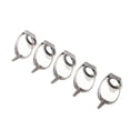 thumbnail image 4 of S SERENABLE 1 Set Rod Guides Tip Tops Repair , Saltwater Trolling Rod Guides Set, Big 5pcs 5pcs LR16, 4 of 4