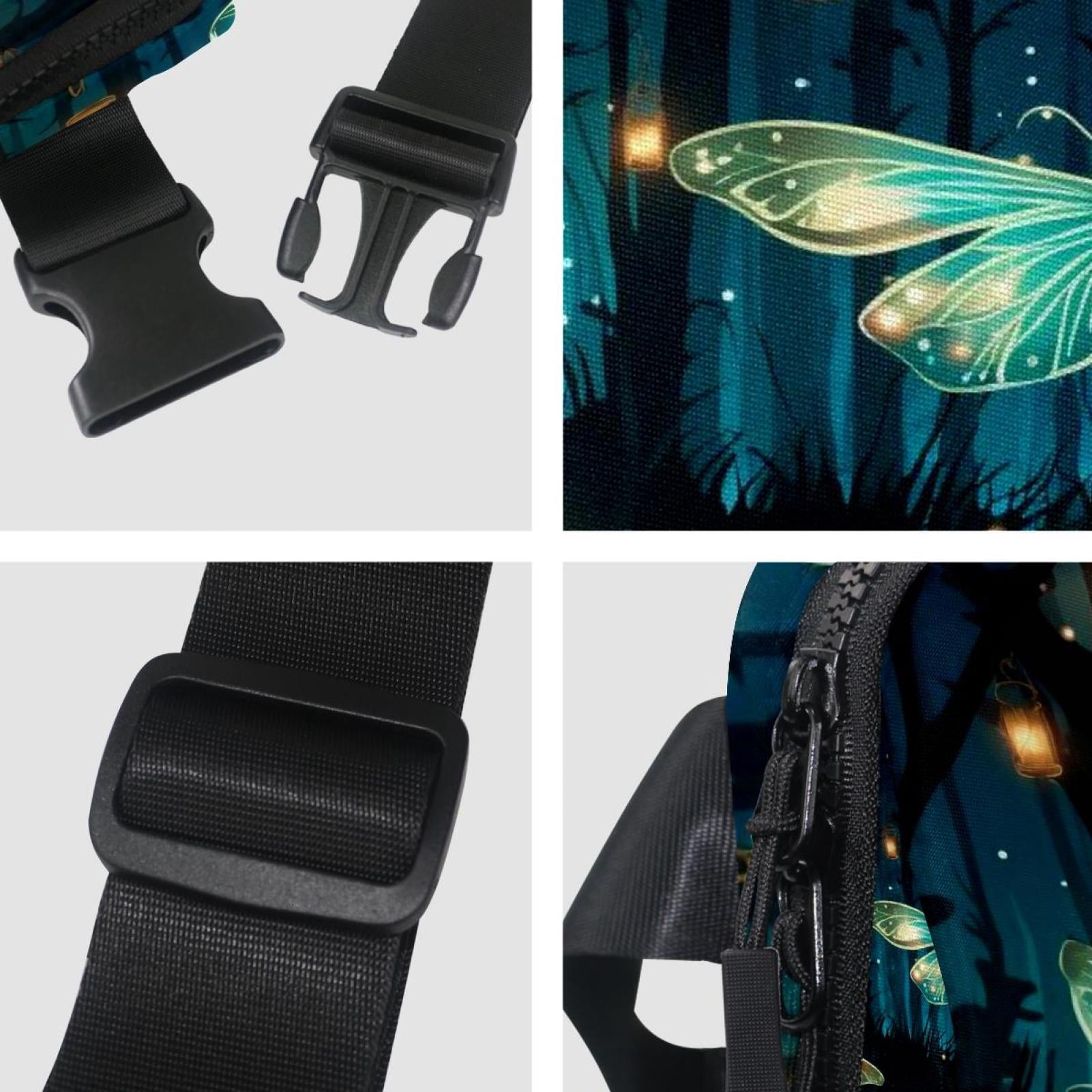 Firefly Lightweight Running Belt Waist Bag with Extension Strap and Money Belt - Unisex