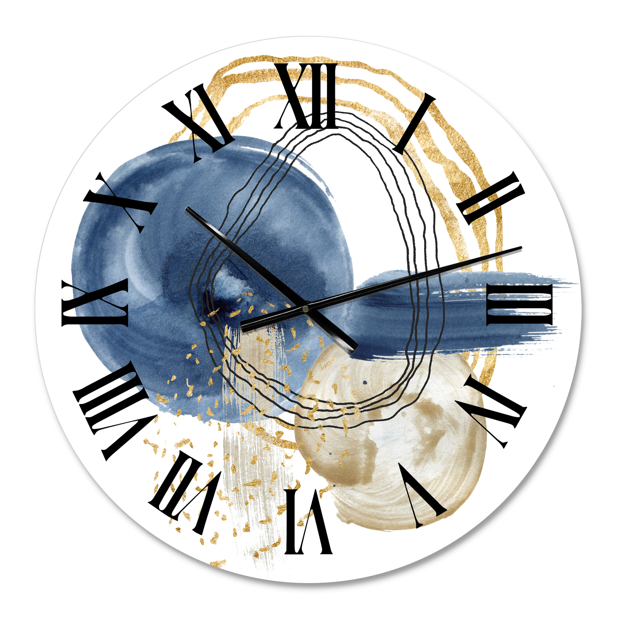 Designart 1 in Quartz Modern/Contemporary Wall Clock