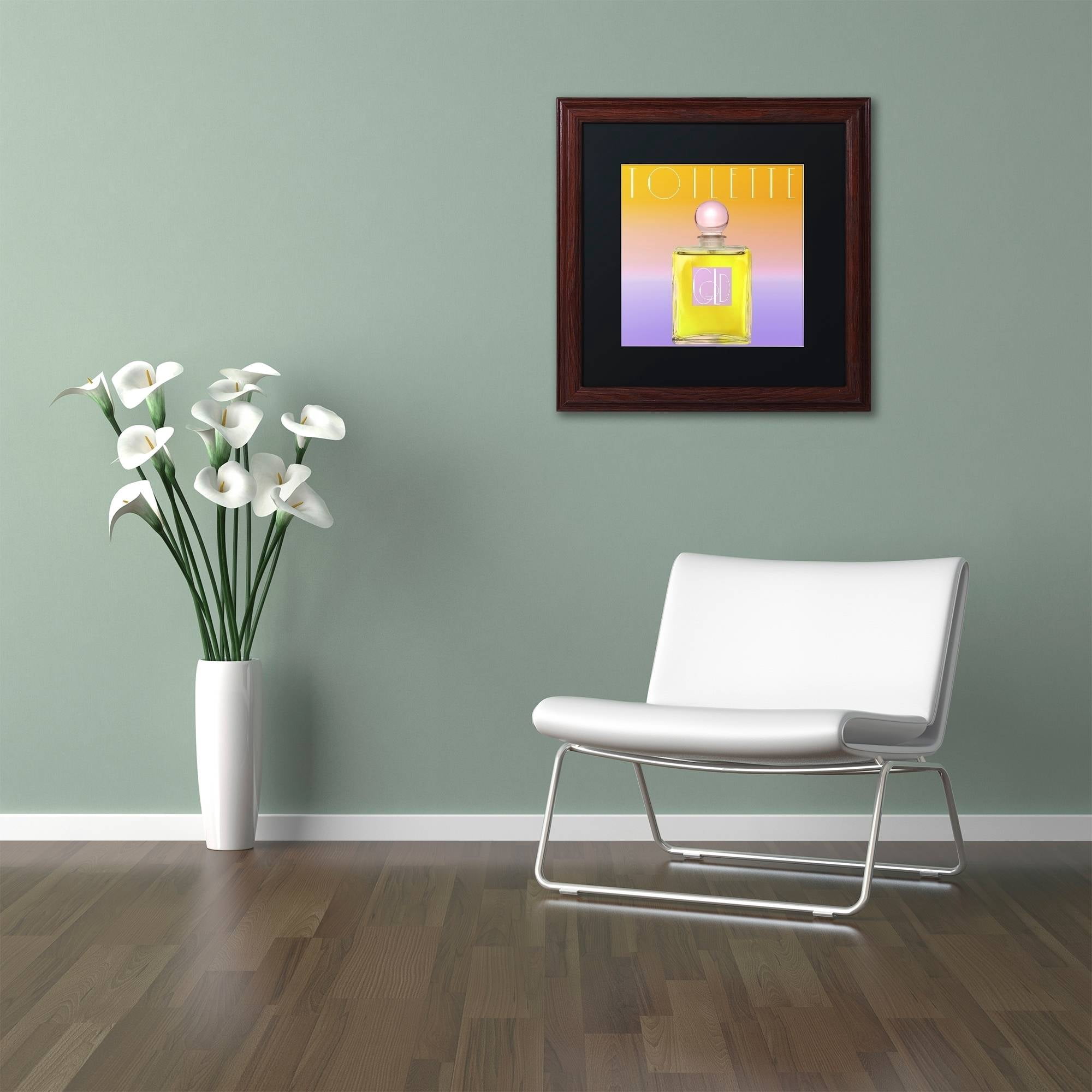 Trademark Fine Art "Colored Scents II" Canvas Art by Color Bakery Black Matte, Wood Frame