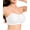 White, variant on Strapless Bras for Women Push Up Supportive Bandeau Jelly Bra Non Slip Seamless Wireless Padded Tube Bra Invisible Comfortable