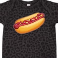 thumbnail image 4 of Inktastic Hot Dog Illustration with Mustard Onions and Ketchup Boys or Girls Baby Bodysuit, 4 of 5
