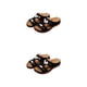 thumbnail image 1 of Qarigey Sandalias de goma para mujer, 2 uds., perfectas para lugares de entretenimiento de verano, pantuflas para mujer, talla 5, pantuflas Type3 NO3, 1 of 6