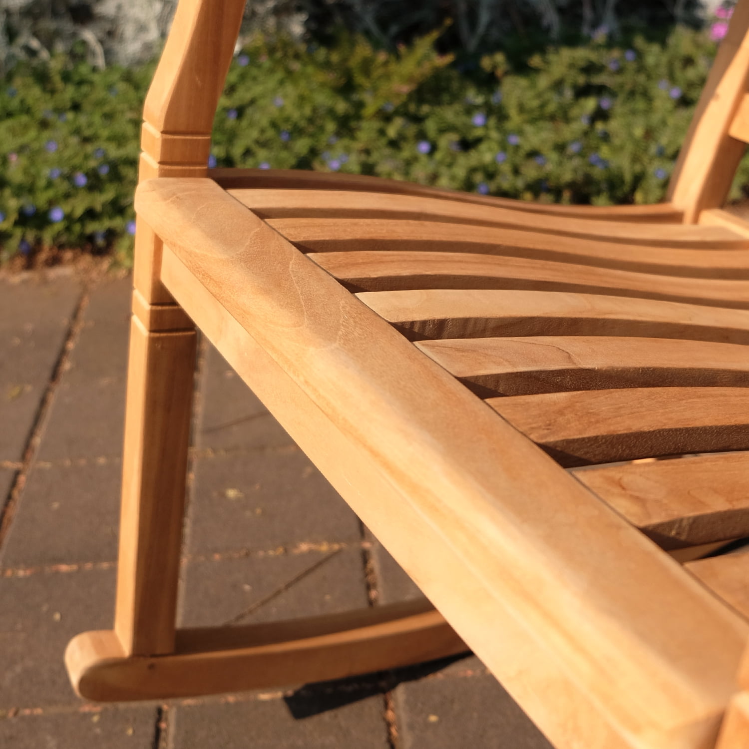 Willem Teak Porch Rocking Chair