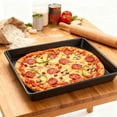 thumbnail image 4 of SDFGTstore Nonstick Detroiter Pizza Pan Rectangular Shape 5cm Deep Aluminum Alloy Kitchen Baking Tool, 4 of 7