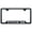 Rugged Black, variant on Nissan Titan XD Laser Etched Logo Cut-Out License Plate Frame (Rugged Black)