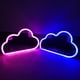 thumbnail image 1 of Letreros de neón de nube, luz de neón de nube LED para decoración de pared, letrero de nube LED azul con batería o USB, letreros de neón de luces de nube para dormitorio, habitación de niña,, 1 of 5