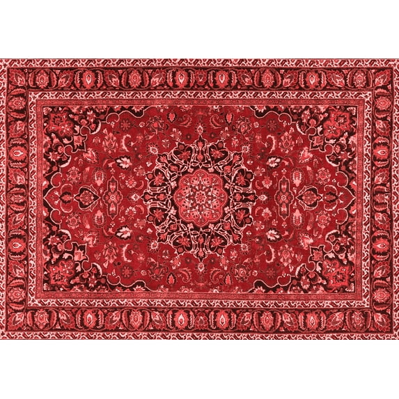 Ahgly Company Indoor Rectangle Persian Red Traditional Area Rugs, 3' x 5'