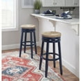 thumbnail image 4 of Powell Morgan Barstool Navy Blue, 4 of 6
