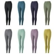 thumbnail image 1 of omen’s Stirrup Leggings Quick Dry High Waist Push Up Tights, 1 of 8