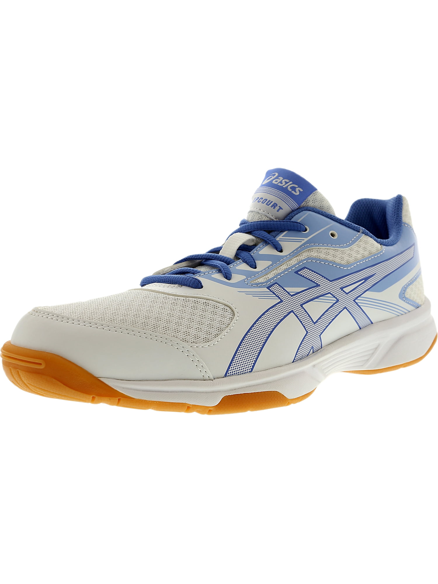 Asics Women's Upcourt 2 White / Regatta Blue Airly Ankle-High ...