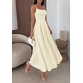 thumbnail image 6 of PRETTYGARDEN Cocktail Dresses for Women Spring Elegant Ruffle A Line Long Flowy Summer Formal Wedding Guest Maxi Dress, 6 of 7