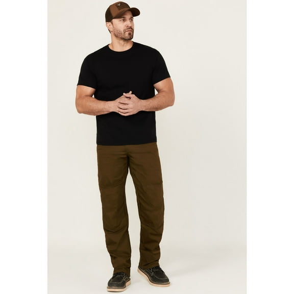 Hawx Work Gear Men's Extreme Double Front Ripstop Work Pants Olive 33W x 32L