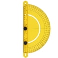 thumbnail image 4 of Regla angular universal semicircular, multifuncional, de plástico, para carpintería., 4 of 14