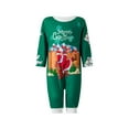 thumbnail image 2 of Nituyy Christmas Pajamas for Family Matching Pjs Set Xmas Striped Bottoms Pants Jammies for Kids Womens Mens, 2 of 10