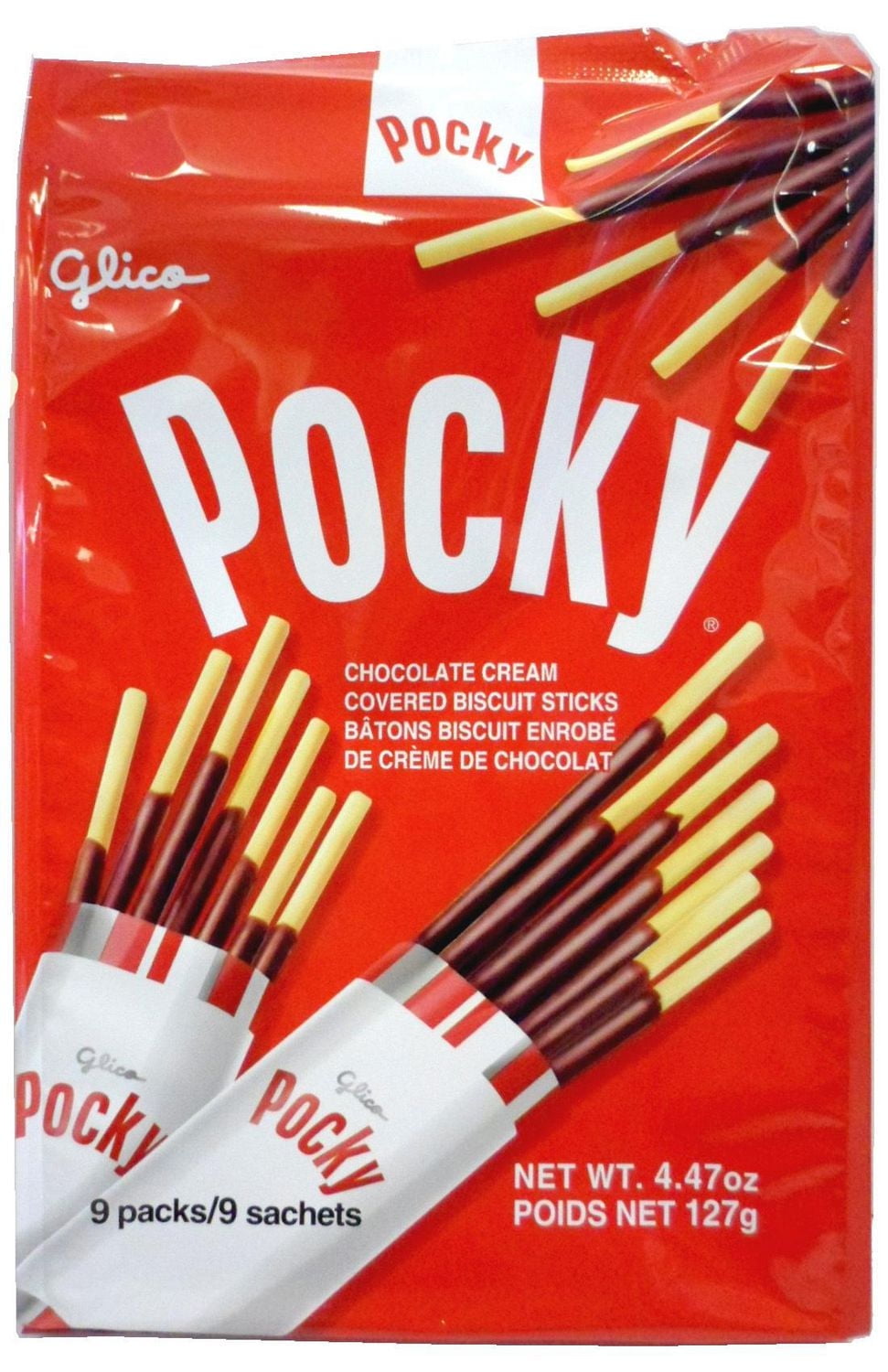 Bâtonnets de biscuit et chocolat Pocky de Glico