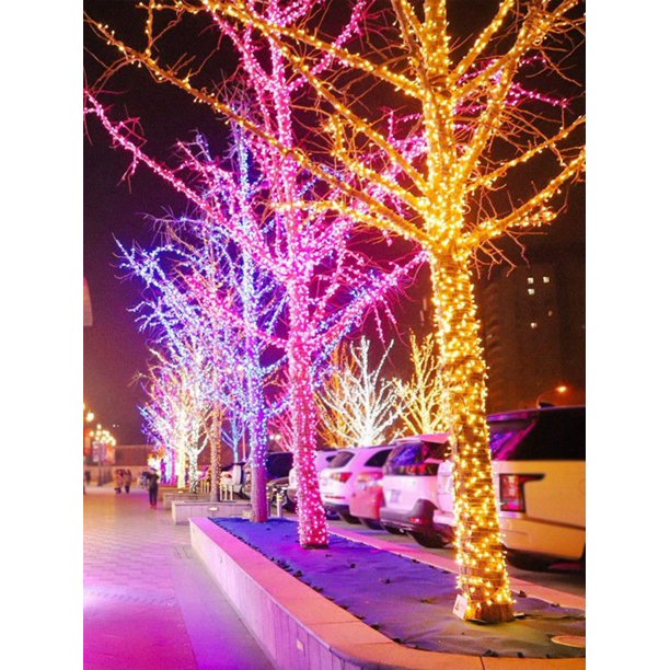 100 Led Solar Powered Copper Wire String Lights With Waterproof Function For Outdoor Decorations, Christmas, Courtyard And Garden