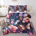 thumbnail image 1 of YST Fairy Tales 7-Piece Comforter Set, Twin, Colorful Butterflies, Dreamy Castle, Cute Princess, Rainbow Design, 1 of 6