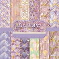 thumbnail image 1 of ZOUSSIQI 24 Sheets 6" x 6" Vintage Scrapbook Paper Single-Sided Pattern Cardstock for Scrapbooking (R2324A) CA919-15125, 1 of 4