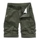 thumbnail image 2 of pstuiky Pantalones cortos para hombre, Pantalones cortos casuales de verano para hombre, de color liso, con múltiples bolsillos, cargo Pantalones cortos de golf, 2 of 6