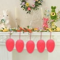 thumbnail image 4 of geerera Large Colorful Easter Egg Ornaments, 6x9 Inch Hanging Foam Eggs for Basket and Tree Decor, Easter Party Supplies, Holiday Decor, Spring Celebration, 4 of 6