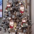 thumbnail image 4 of Festive Pendant Tabletop Stuffed Snowman Bauble Elder Display, 4 of 5